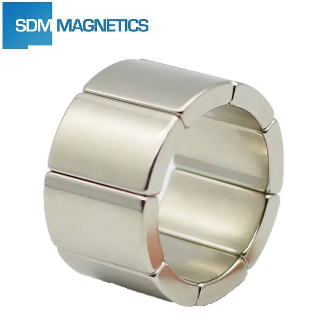 Stabil forsyning neodymmotormagnet med rotor Tilpasset permanent magnetisk generator Industriel magnet Lerstøbningsmagnet