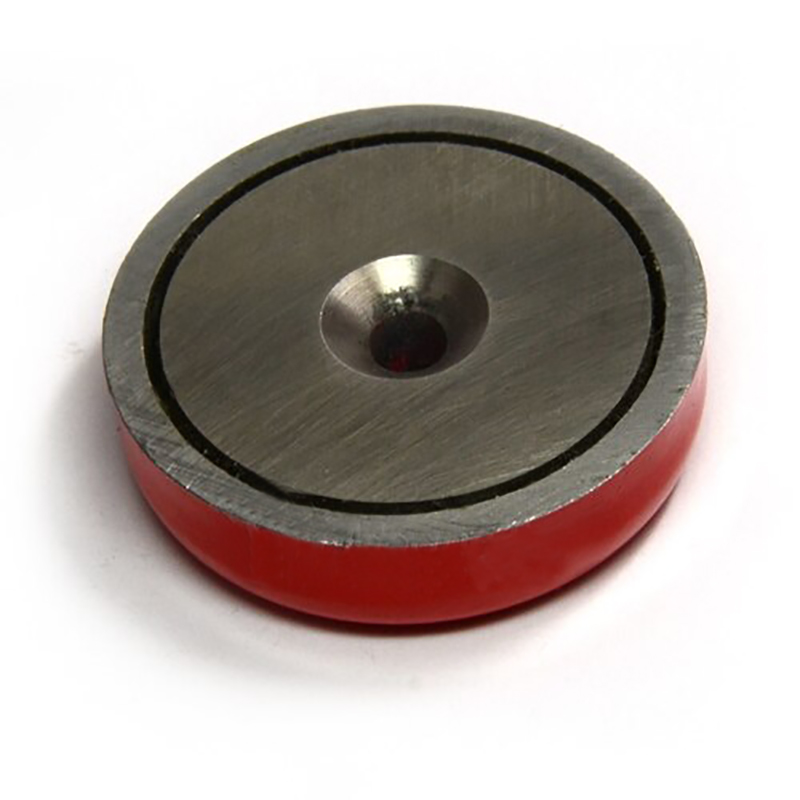 Super Power Alnico Magnet Fishing Magnets With Countersunk Hole 32kg Pull Capacity Pot Magnet