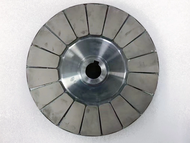 Rotor de moteur &agrave; flux axial