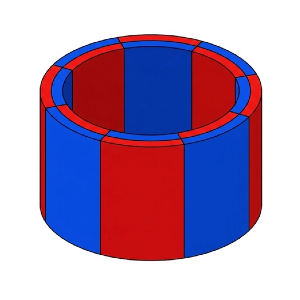 Diametrically-Multipole-Magnetized